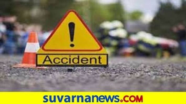 Car overturned Mulki No Casualties snr Car overturned Mulki No Casualties snr