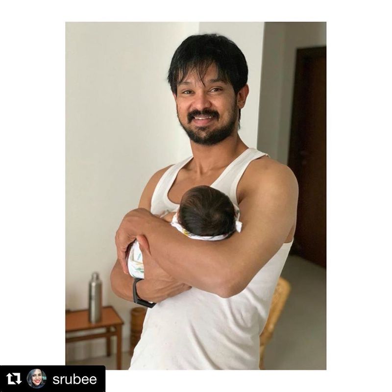 Actor Nakkul Wife Sruthi give explanation about Water Birth Method