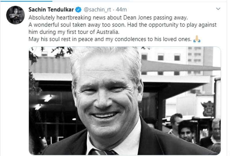 Cricketing world left shockedby death of former Australia batsman and commentator Dean Jones