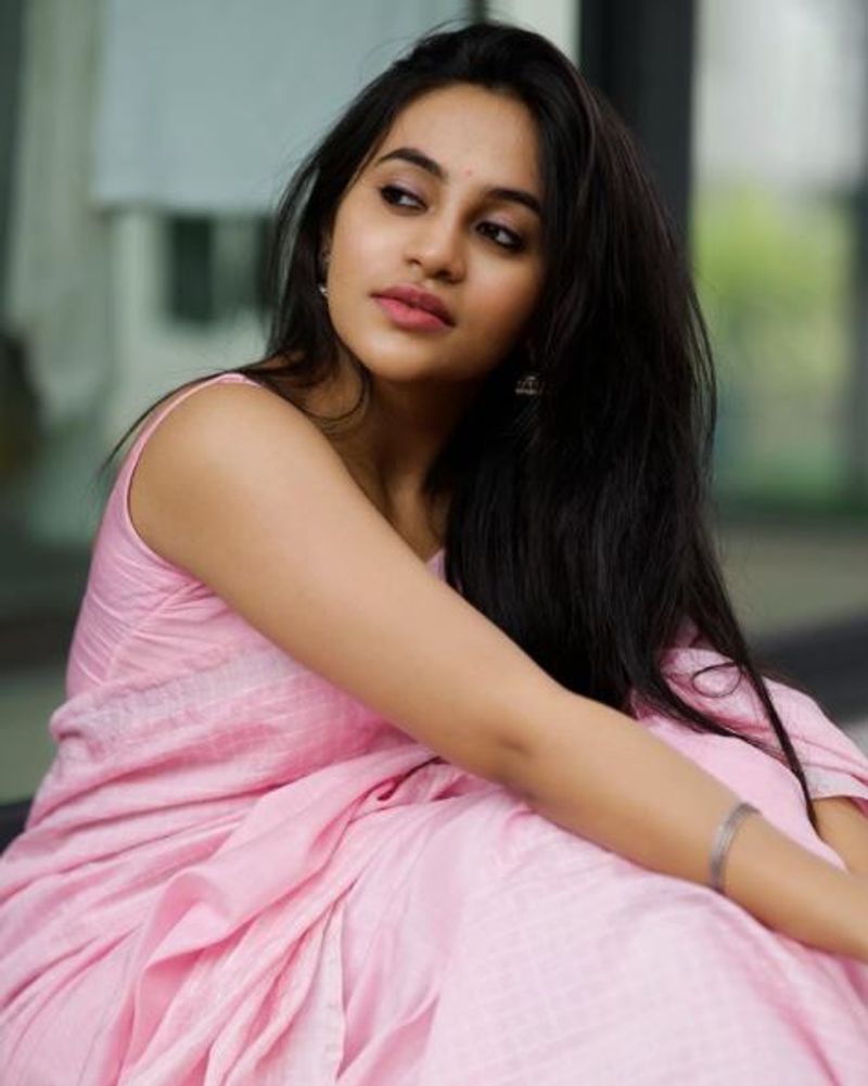 gv prakash sisiter bhavani sree latest saree photo gallery