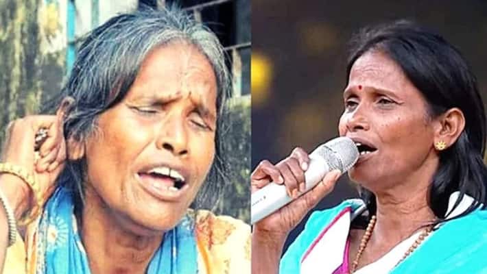 Internet sensation Ranu Mondal sings Manike Mage Hithe in new viral video bmm Internet sensation Ranu Mondal sings Manike Mage Hithe in new viral video bmm