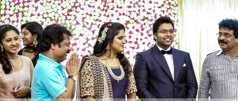 ks ravikumar daughter mallika and arjun kirshna marriage photos
