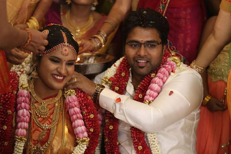 ks ravikumar daughter mallika and arjun kirshna marriage photos