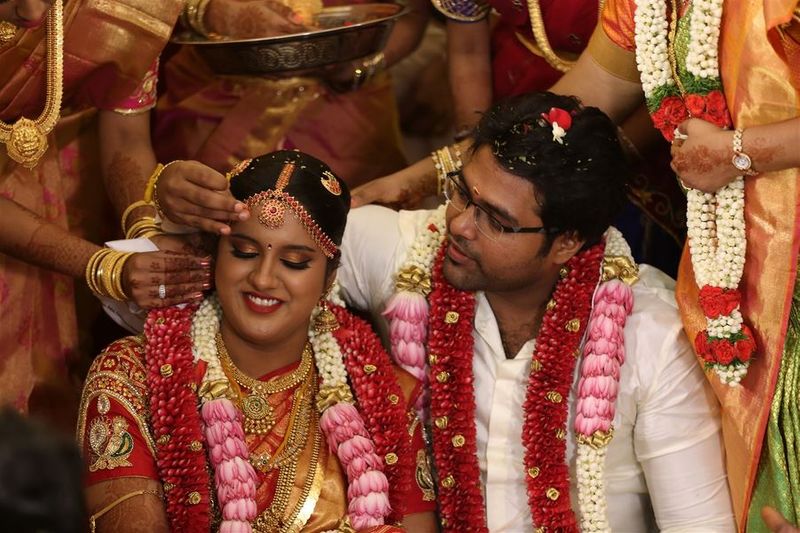 ks ravikumar daughter mallika and arjun kirshna marriage photos