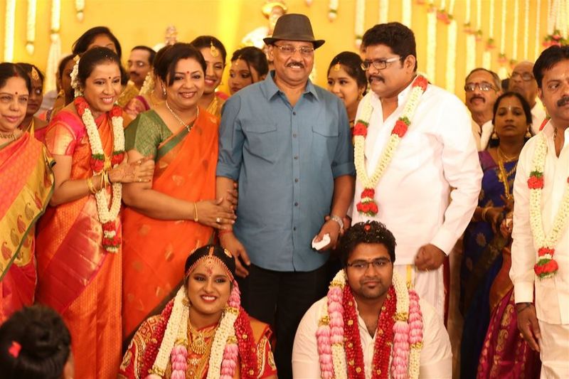 ks ravikumar daughter mallika and arjun kirshna marriage photos