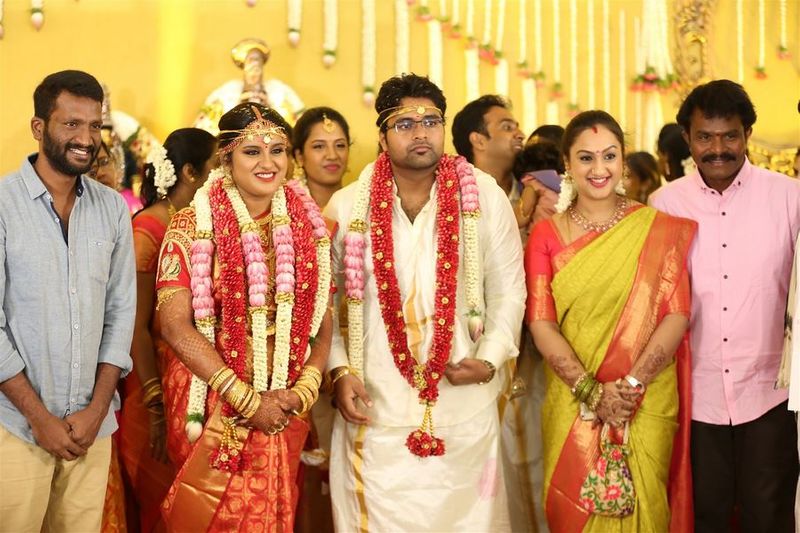ks ravikumar daughter mallika and arjun kirshna marriage photos