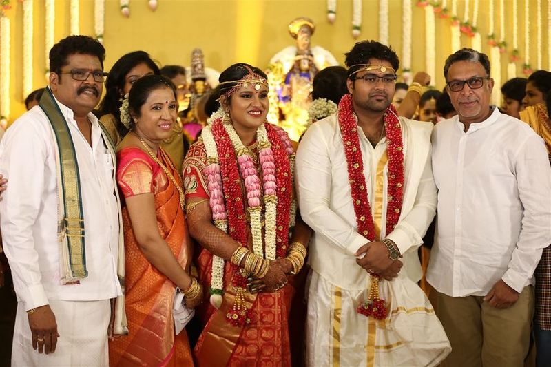 ks ravikumar daughter mallika and arjun kirshna marriage photos