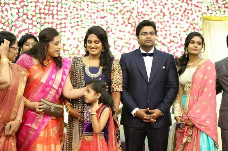 ks ravikumar daughter mallika and arjun kirshna marriage photos