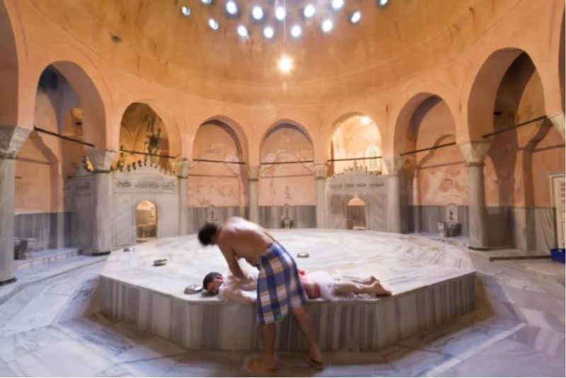 Turkish bath reopens after lock down