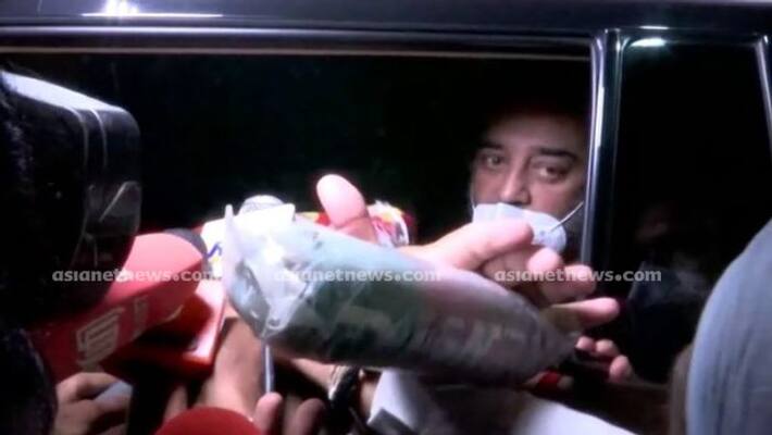 kamal haasan visited sp balasubrahmanyam in hospital kamal haasan visited sp balasubrahmanyam in hospital