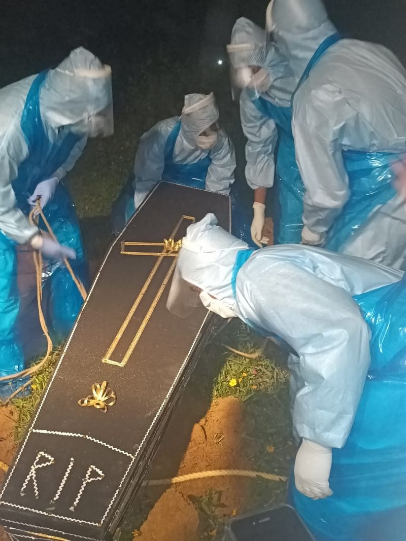 PFI performed 1269 last rites of covid19 Dead body rbj