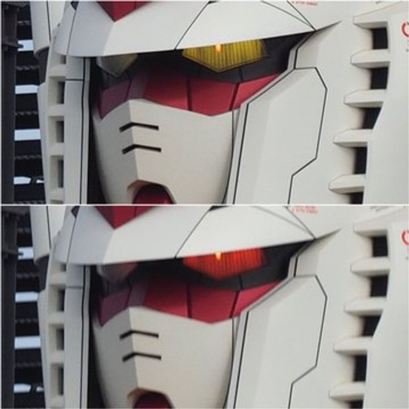 Japanese giant Gundam robot shows off its moves