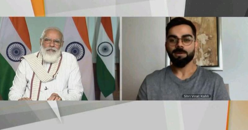 Virat Kohli answers Prime Minister Modis Questions