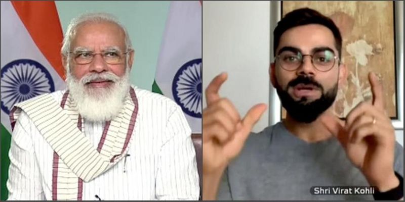 Virat Kohli answers Prime Minister Modis Questions