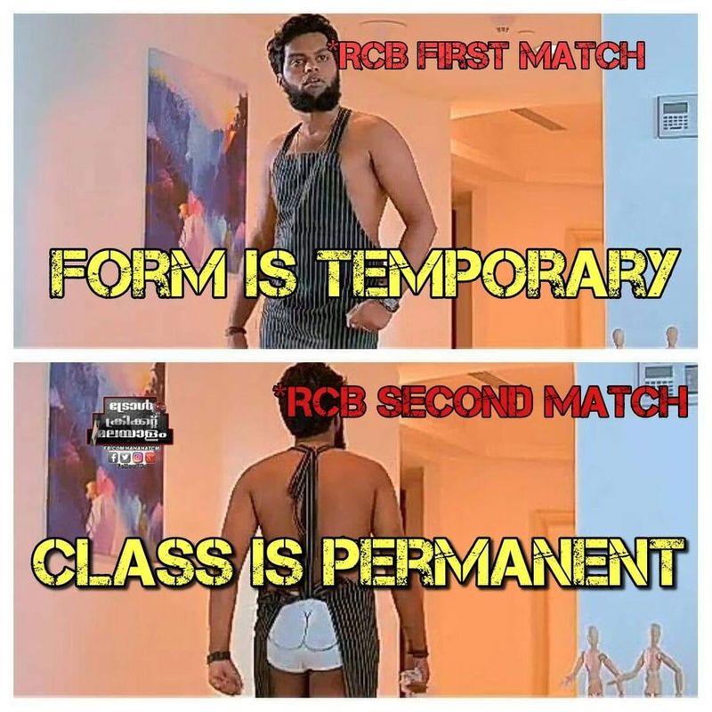 troll on KP Vs RCB match in ipl 2020