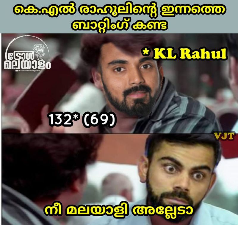 troll on KP Vs RCB match in ipl 2020