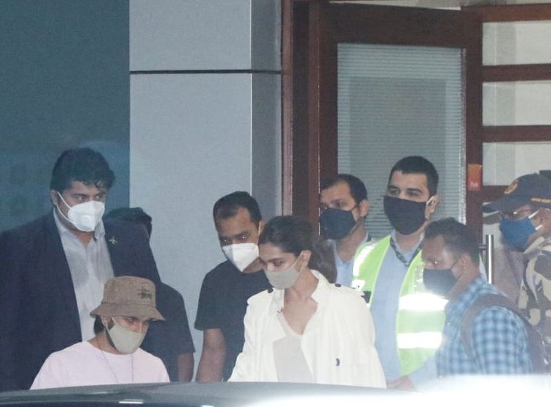 Deepika Padukone arrives at NCB Office questioning underway
