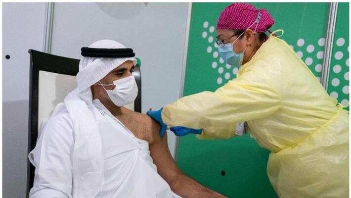 Sheikh Khaled bin Mohamed bin Zayed receives COVID vaccine Sheikh Khaled bin Mohamed bin Zayed receives COVID vaccine