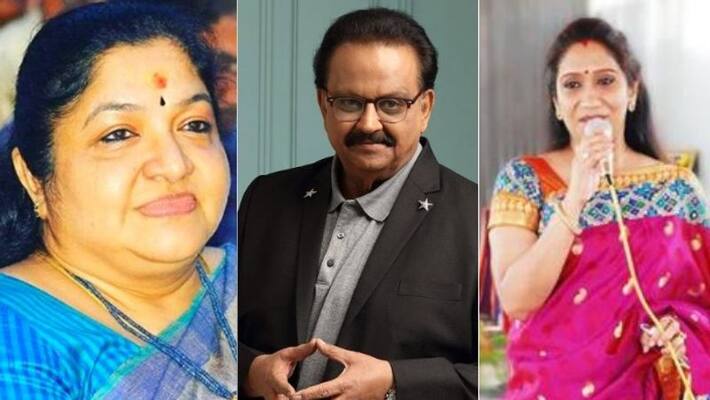Chithra and Sujatha express their condolences to S. P. Balasubrahmanyam Chithra and Sujatha express their condolences to S. P. Balasubrahmanyam