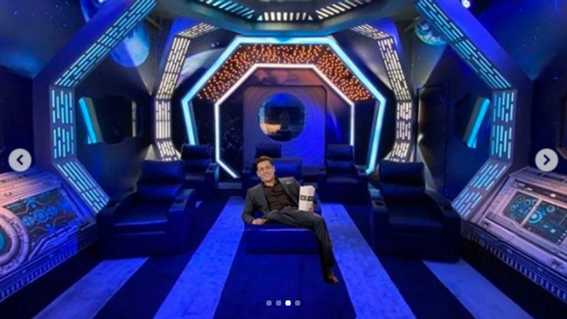 Salman Khan gives a tour of Bigg Boss 14 house introduces spa mall restaurant and theatre dpl