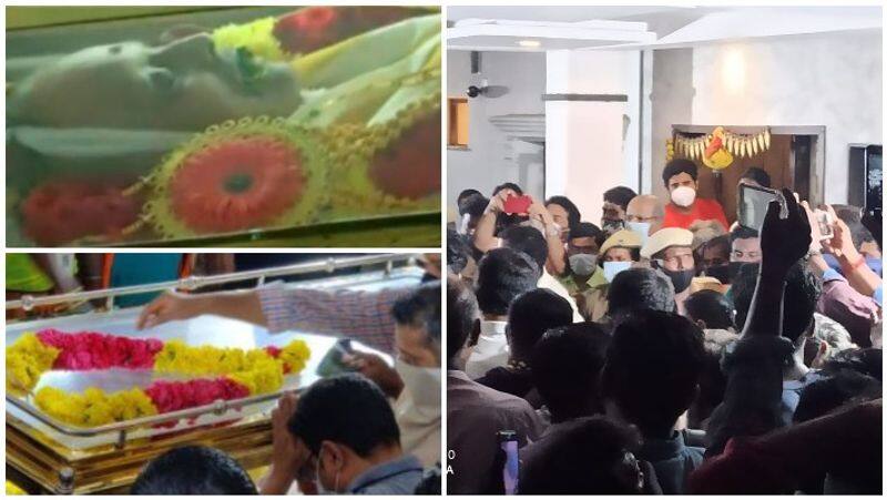 SP Balasubrahmanyam Body Buried tommorrow at his Form house