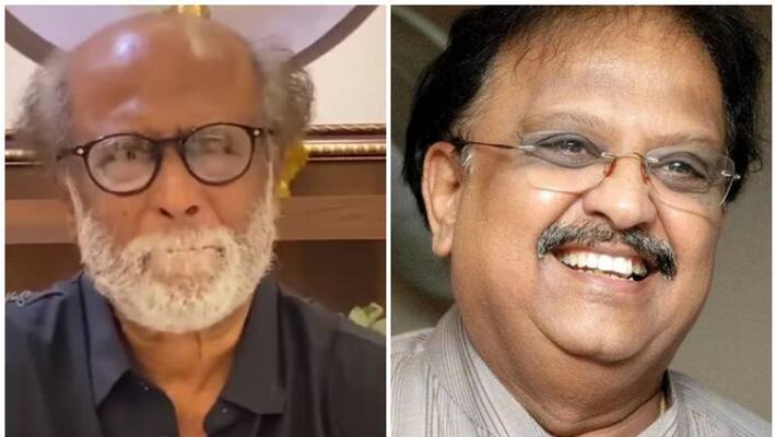 Rajinikanth tribute S P Balasubrahmanyam Rajinikanth tribute S P Balasubrahmanyam