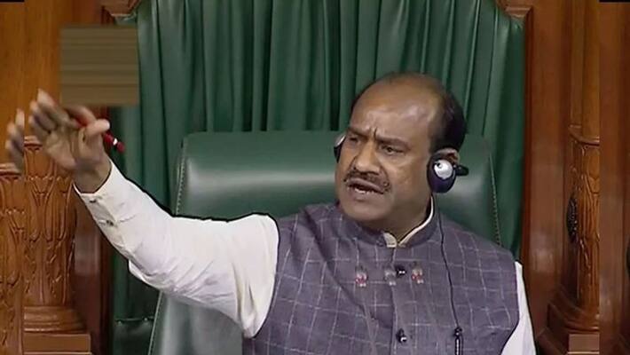 lok sabha speaker om birla against opposition parties protest lok sabha speaker om birla against opposition parties protest