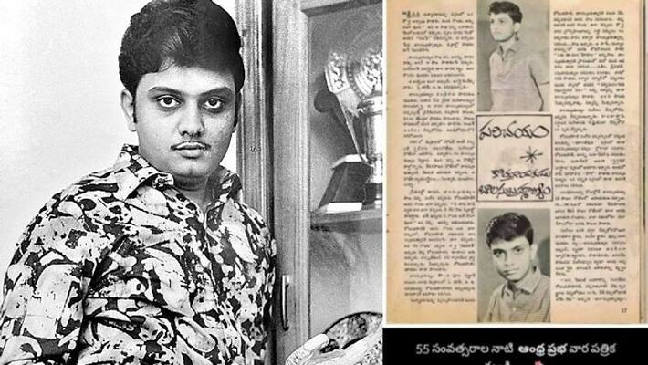 this is what media written about sp balu first song ksr this is what media written about sp balu first song ksr
