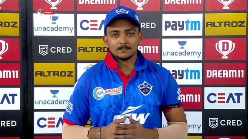 आईपीएल 2020 के अपने दूसरे मैच में ही उन्होंने 64 रनों की लाजवाब पारी खेली। शॉ का यह आईपीएल (IPl)में 5वां अर्धशतक है। अपनी शानदारी पारी के चलते ही इन्हें 'मैन ऑफ द मैच' (Man of the Match) दिया गया।