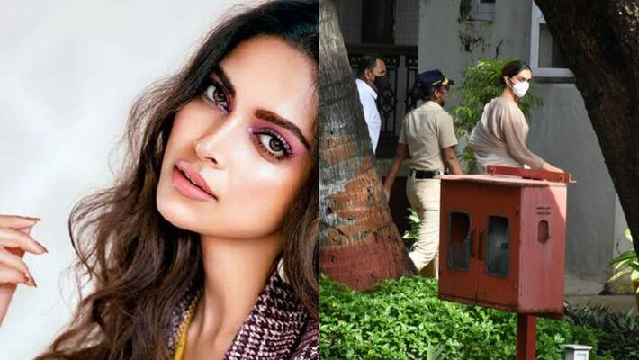 bollywood drug case actress Deepika paducone reaches ncb office BRd bollywood drug case actress Deepika paducone reaches ncb office BRd