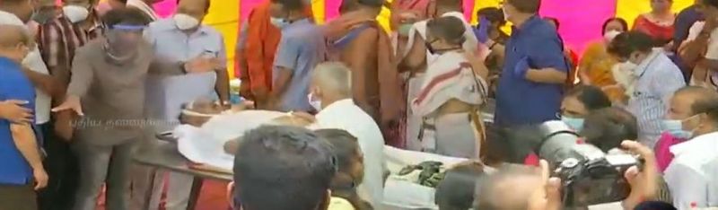 SP Balasubrahmanyam Funeral unseen Tearful photos