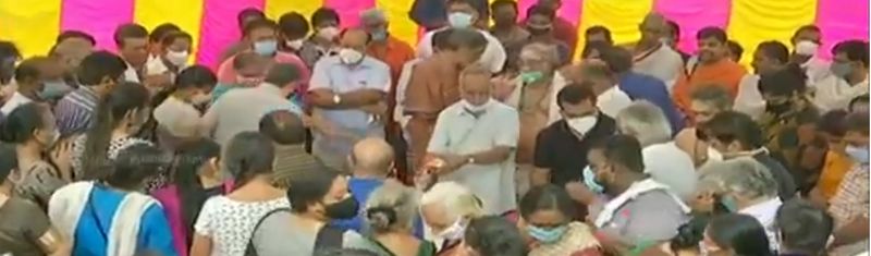 SP Balasubrahmanyam Funeral unseen Tearful photos