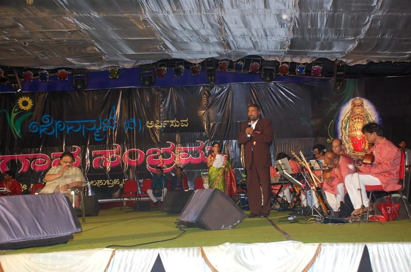S P Balasubrahmanyam Held Music Concert in Sirasi in Uttara Kannada District
