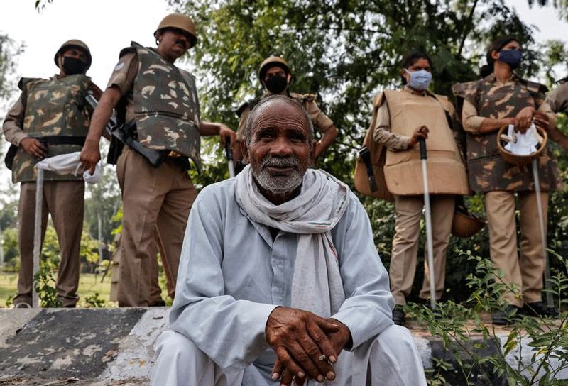 farm bill protest 2020 in india photostory