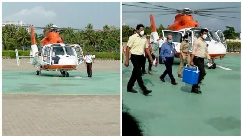 details of helicoptor rentel kerala government