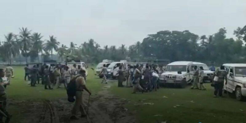 Police many bombs found in villages area at Midnapore ASB