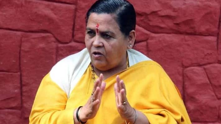 bjp leader uma bharti corona tests positive quarantine near haridwar kpr bjp leader uma bharti corona tests positive quarantine near haridwar kpr