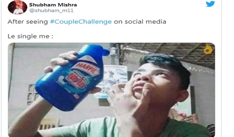 किसी ने इस चैलेंज पर ऐसा भी रिएक्शन दिया। 