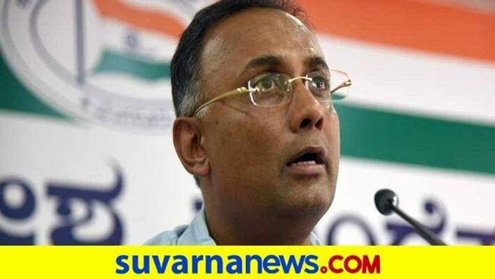 Congress Leader dinesh Gundurao Slams Centre And State Govt snr Congress Leader dinesh Gundurao Slams Centre And State Govt snr
