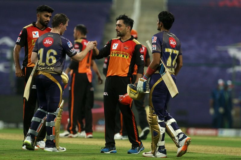 Although KKR were chasing a below-par total of 143, they were in trouble, having lost their opening three wickets for 53 in seven overs. Nonetheless, Gill, along with Morgan, took the charge of the innings thereon, as they did not allow the SRH bowlers to settle down. In the end, it was a comfortable seven-wicket win, with 12 balls to spare.