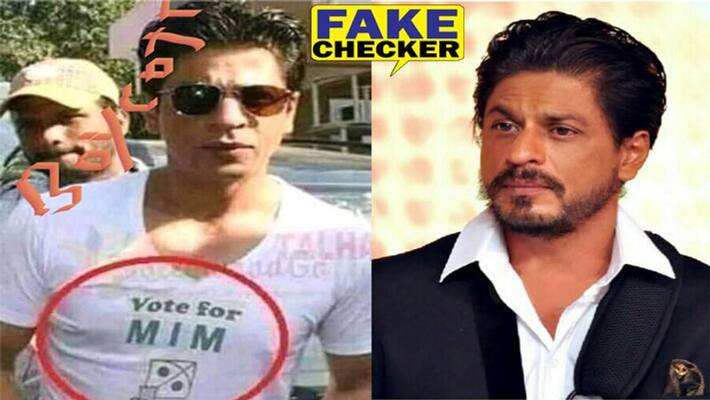 shahrukh khans vote for mim picture viral post is fake here is the truth kpt shahrukh khans vote for mim picture viral post is fake here is the truth kpt