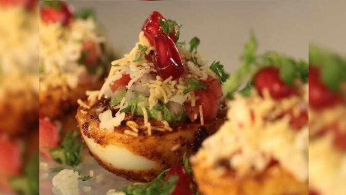 For weekend party make Very Easy Healthy Recipe of Egg Chaat BDD For weekend party make Very Easy Healthy Recipe of Egg Chaat BDD