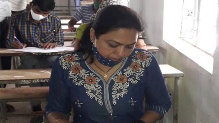actor hema appears for degree entrance examination ksr actor hema appears for degree entrance examination ksr