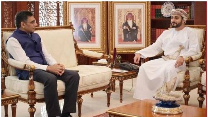 Oman Minister of Culture Sports and Youth received Indian Ambassador in his office Oman Minister of Culture Sports and Youth received Indian Ambassador in his office