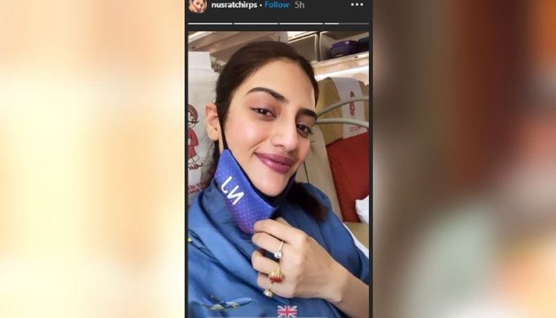 West Bengal: Actor turned MP Nusrat Jahan mesmerises fans with her airport look-dbr