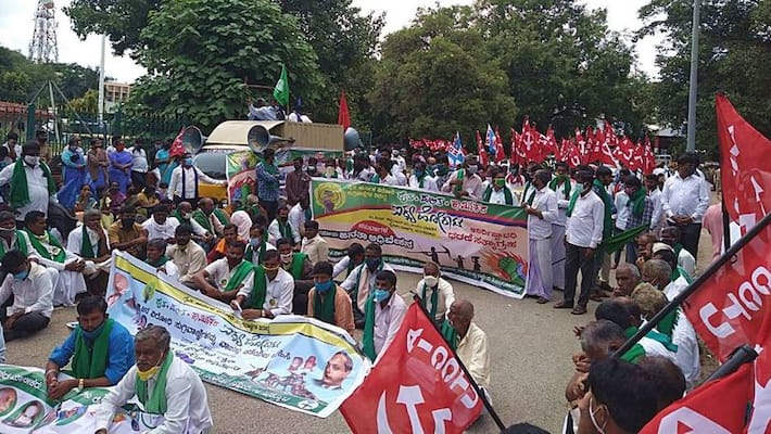 Karnataka bandh: Security tightened across the state -ymn Karnataka bandh: Security tightened across the state -ymn