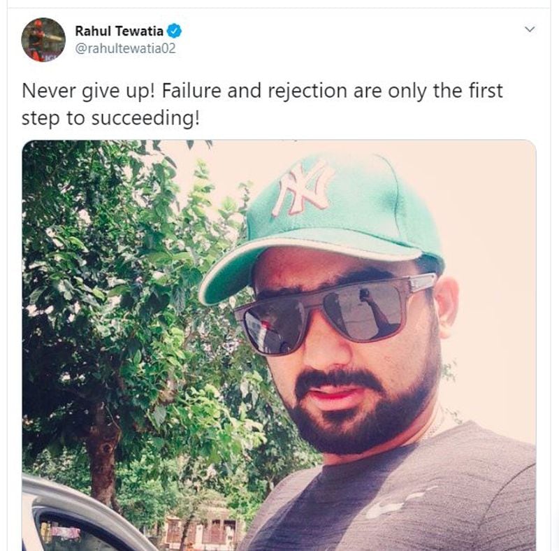IPL 2020 Allrounder Rahul Tewatia old tweets go viral find out more about Rajasthan Royals new star kvn