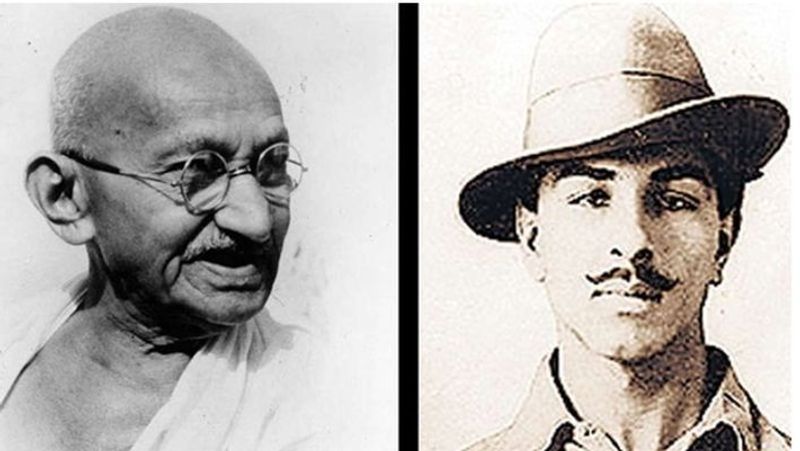 events that lead to hanging of Bhagat Singh, what gandhi did to avert it