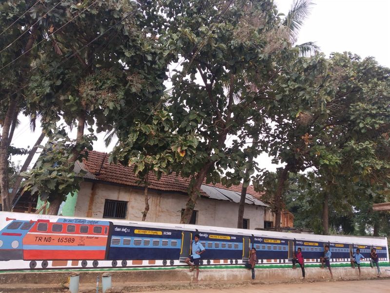 This Government School Attract to Students in Haveri District