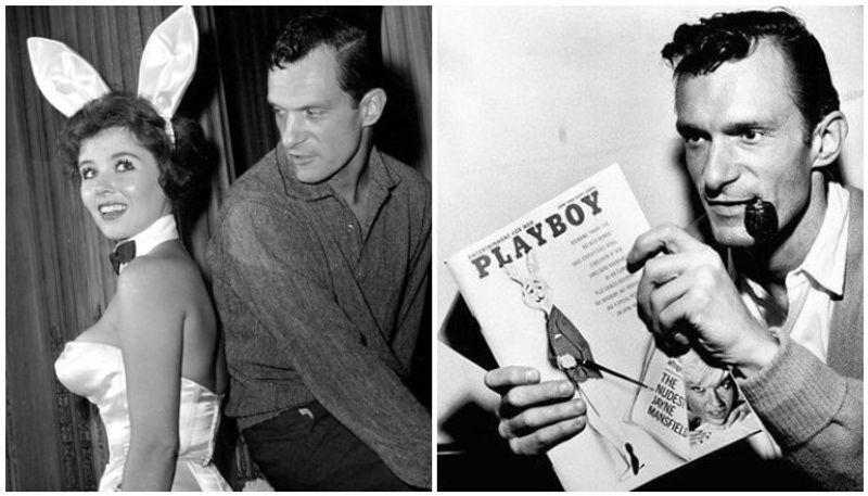the real life casanova who lived life full of sex, orgies and fame, Hugh Hefner the play boy publisher photos